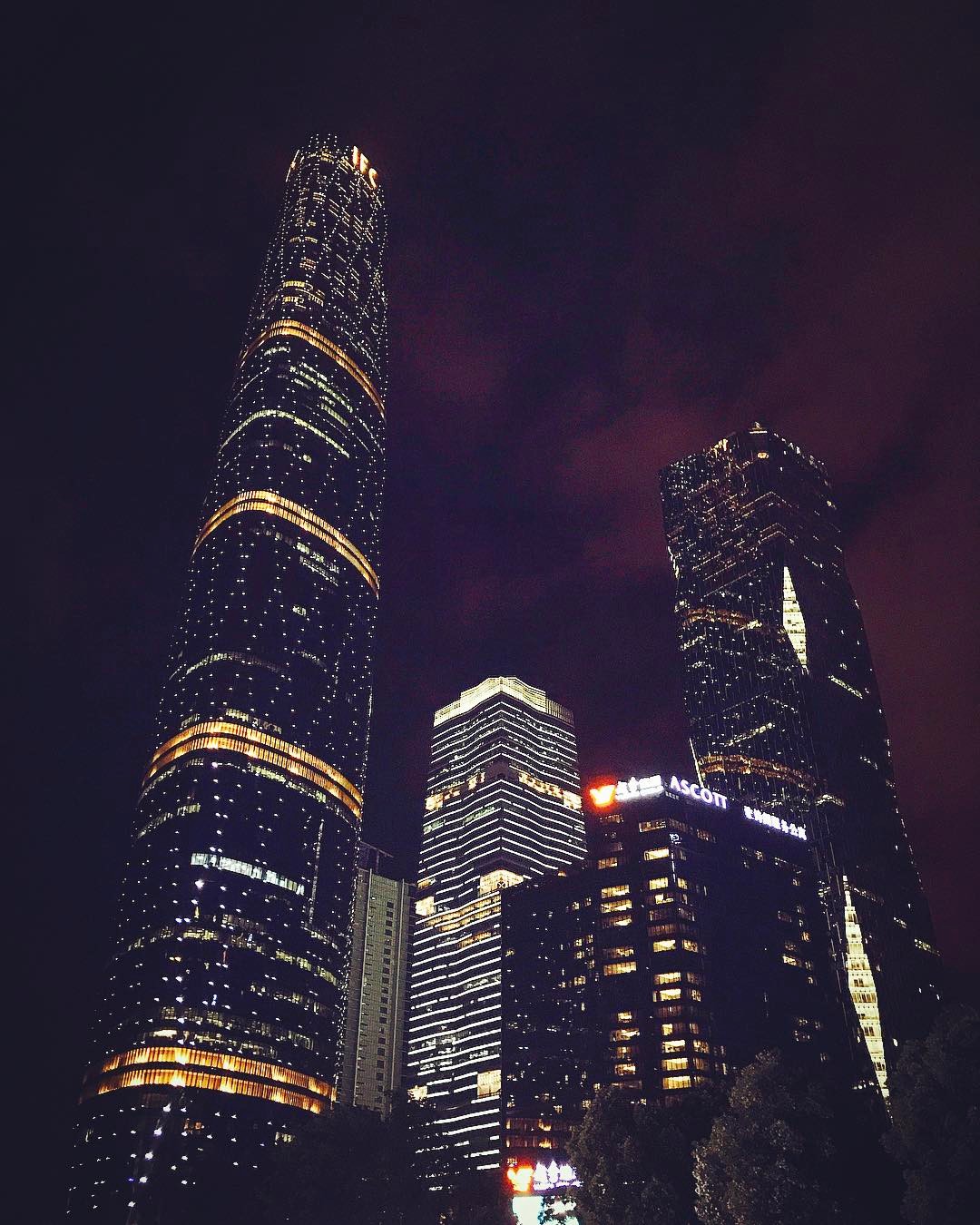 广州珠江新城夜景