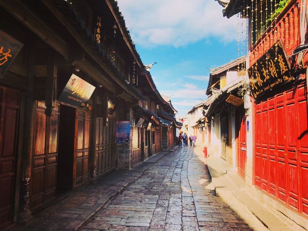 丽江古城街道