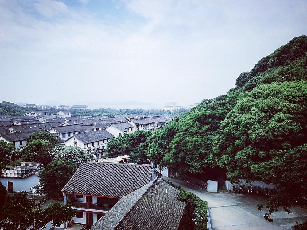 舟山普陀海岛远眺
